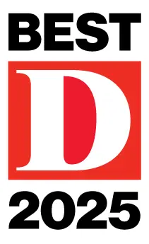 D Best 2025 logo
