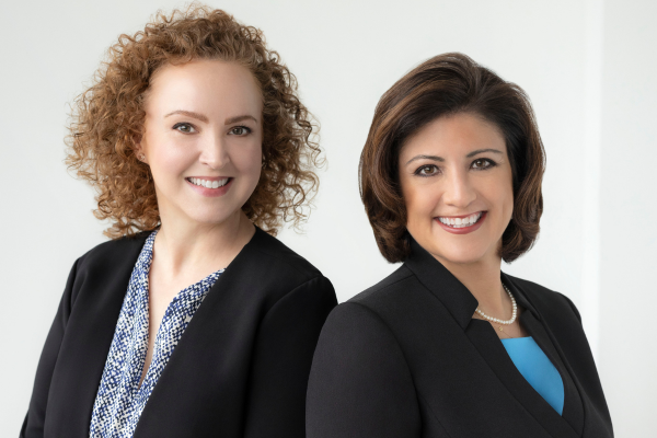 headshot photo of charla davies and kristal thomson