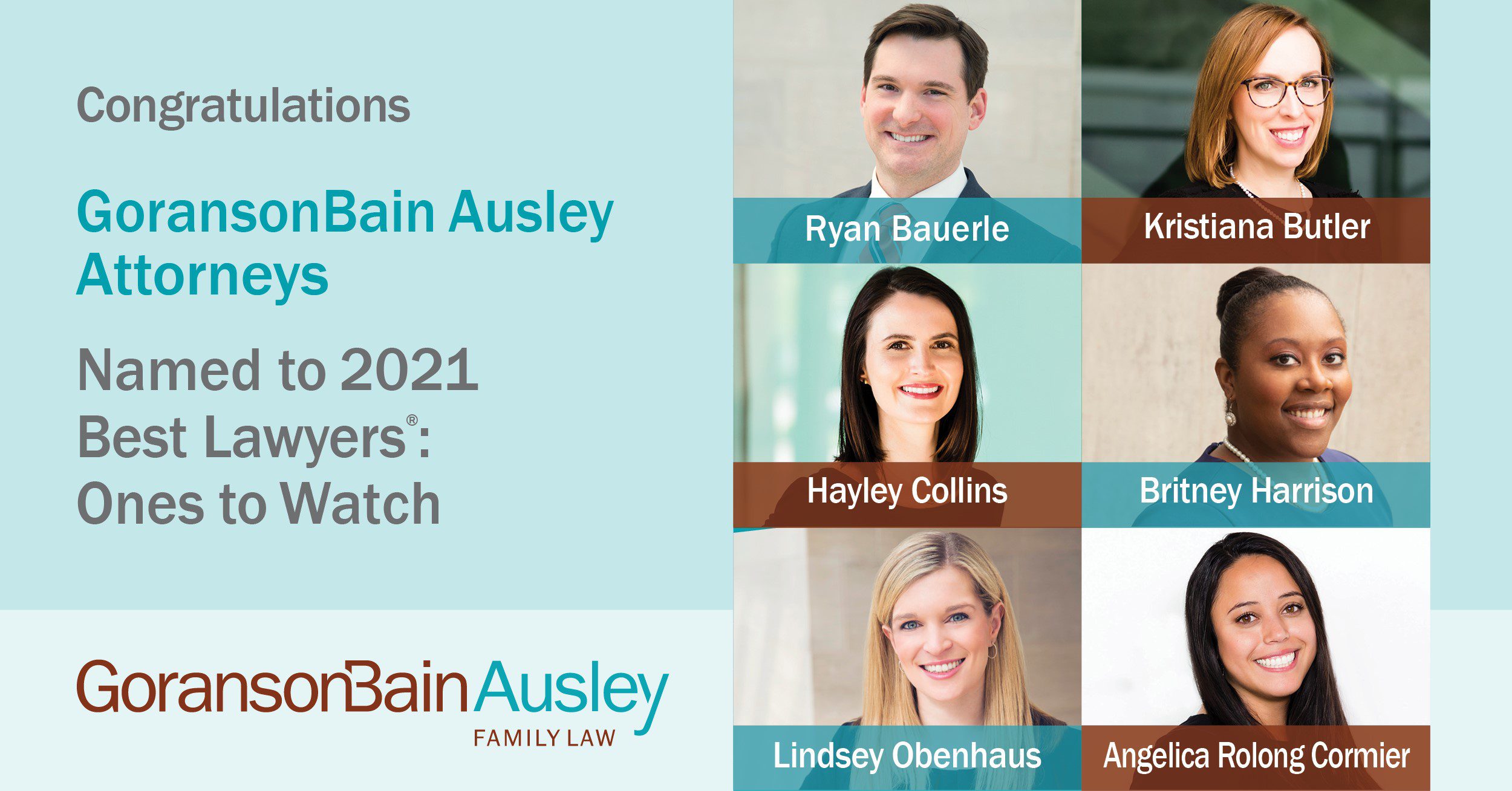 6 GoransonBain Ausley Family Law Attorneys Named to 2021 ...