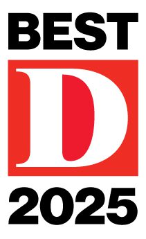 D Best 2025 logo