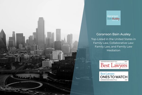 Top-Listed in the United States in Family Law, Collaborative Law: Family Law, and Family Law Mediation Goranson Bain Ausley